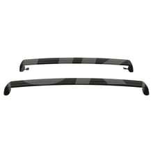 Cross Bars Black Roof Rails Pair Kit Full Width For Tesla Model Y 2020+