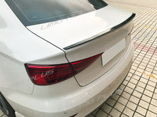 Glossy Black Boot Trunk Spoiler Wing for AUDI A3 S3 8V Sedan 2014-2020