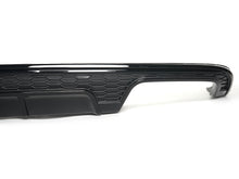 S6 Style Rear Diffuser Glossy Black For Audi A6 C7 Standard 2015-2018