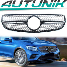 Black Diamond Front Grille for Mercedes GLC X253 16-19