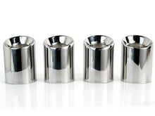 4x Chrome Exhaust Pipe Tail Muffler Tips For BMW F87 M2 F80 M3 F82 F83 M4 60mm Pipes