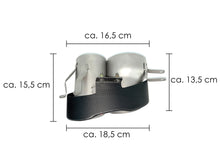 Matte Carbon Fiber Exhaust Tips for Audi RS6 C7 C8 RS7 Akrapovic Style Tailpipes