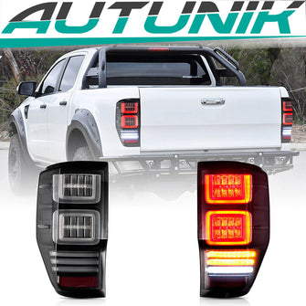 LED Taillights for 2012-2018 Ford Ranger w/ Sequential Indicator Rear lamp