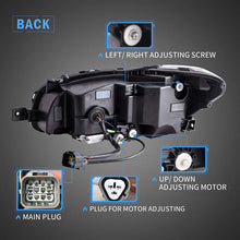 Projector Led Headlights For 2015-2021 Subaru WRX STI W/Animation DRL