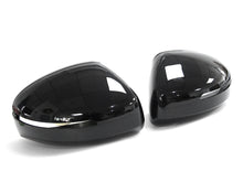 Glossy Black Rearview Mirror Cover Caps Replacement for Audi R8 TT MK2 8J TTS TT RS 06-14