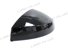 Gloss Black Mirror Covers Replace For Audi A3 S3 RS3 8V 2013-2020 w/ Lane Assist