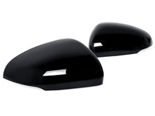 L+R Glossy Black Wing Mirror Cover Caps for Mercedes A Cl. W177 V177 CLA C118 X118 19-23