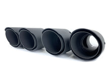 60mm Matte Carbon Exhaust Tips For Audi A4 A5 A6 A7 55-59mm Pipes