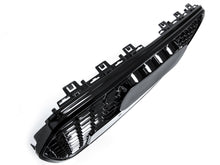 Glossy Black Front Mesh Grille Grill For Audi A6 S6 C7 2011-2014