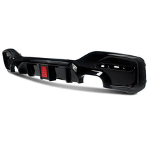 Gloss Black Rear Diffuser Bumper W/ LED For BMW 1 Series F20 F21 M135I M140I 15+