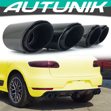 Stainless Steel Muffler Pipe Exhaust Tips for Porsche Macan 14-18