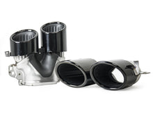 Rear Bumper Diffuser + Dual Exhaust Tips for Mercedes V177 A-Class Saloon AMG Line