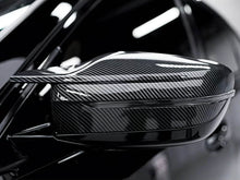 L+R Carbon Look Wing Mirror Cover Caps for BMW 3 Series G20 G21 5 Series G30 G31 7 Series G11 G12