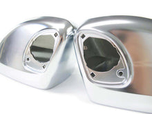 2x Aluminum Matt Chrome Mirror Cover for Audi TT MK2 8J R8 RS TTS 06-14