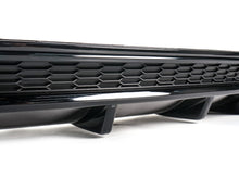 S6 Style Rear Diffuser Gloss Black For Audi A6 C7 4G S-Line 2015-2018