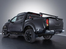 Smoked 3D Stripe LED Tail Lights Rear Lamp for Nissan Navara NP300 D23 2015-2024
