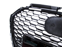 Honeycomb Grille Front Hood Bumper Grill Black For Audi A3 S3 w/o ACC 2017-2019