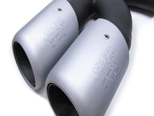 Brushed Silver Exhaust Pipe Muffler Tips For Porsche Cayenne V8 GTS Turbo S 11-14 et9
