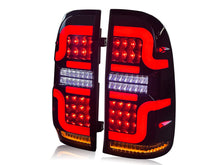 Pair Smoked Black LED Rear Tail Light Lamp For Toyota Hilux 7th SR SR5 2005-2014
