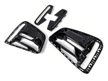 Black Front Bumper Fog Light Grilles Cover For BMW 4 Series G22 G23 M sport bumper 21-26