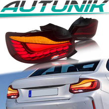 LED Rear Tail Lights Red Lens for BMW 2 Series F22 F23 M2 F87 2014-2021 Sequential