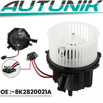 Heater Blower Motor Fan With Aircon Rhd For Audi A4 B8 A5 8f7 8t3 8ta Q5 8rb