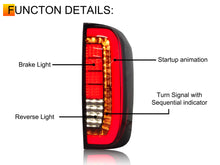 Smoke Sequential LED Tail Rear Lamp Lights For Nissan Navara NP300 D23 2015-2024