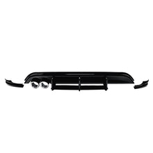 Gloss Black Rear Bumper Diffuser Lip For VW Polo MK5 6R 2009-2014