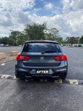 Gloss Black Rear Diffuser for BMW 1 Series F20 Sport Bumper 15-19