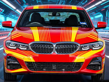 Front Bumper Fog Light Grill Cover + Black Trim for BMW 3 Series G20 M Sport 2019-2022