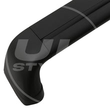 Cross Bars Black Roof Rails Pair Kit Full Width For Tesla Model Y 2020+