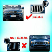 1 Pair Front Hood Kidney Grille Grill For BMW E53 X5 Facelift 04-06