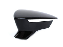 Glossy Black Side Mirror Cover Caps Replacement for SEAT Leon 5F Arona Ibiza KJ
