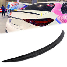 Gloss Black Rear Trunk Spoiler Wing for Mercedes Benz W206 Sedan 4-Door 21+