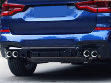 Rear Diffuser Spoiler for BMW G01 X3 M40i M-Sport Bumper 18-21