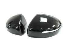 Glossy Black Rearview Mirror Cover Caps Replacement for Audi R8 TT MK2 8J TTS TT RS 06-14