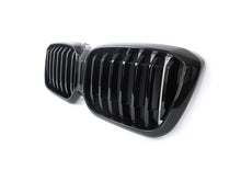 Glossy Black Front Kidney Grille Grill for BMW X3 G01 X4 G02 2022+ w/o Camera