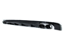 Black Rear Diffuser + Exhaust Tips for Audi A4 B9 S-line Sport Bumper 2017-2019
