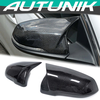 Real Carbon Fiber Mirror Cover Caps for Toyota Supra A90 2020 2021 2022 Replacement mc140