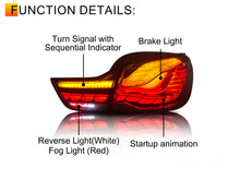LED Rear Tail Lights Smoked Lens for BMW 4 Series F32 F33 F36 M4 F82 2014-2020 Sequential