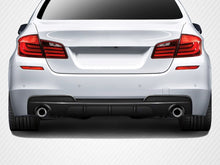 Carbon Look Rear Diffuser for BMW 5-Series F10 Sedan Sport Bumper 12-16