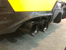 Carbon Fibre Exhaust Tip for BMW 3 Series F30 F31 55-59mm pipe Gloss Black Inner