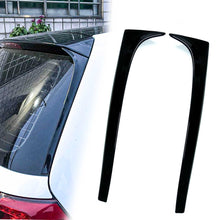 For VW Golf MK7 Spoiler Rear Window Canard Air Splitter Flaps Side Wing Trim Cover 13-20