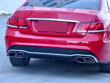 Rear Diffuser Exhaust Tips Chrome for Mercecdes E-Class C207 A207 AMG Bumper 14-17