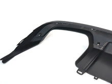 S6 Style Rear Diffuser Glossy Black For Audi A6 C7 Standard 2015-2018