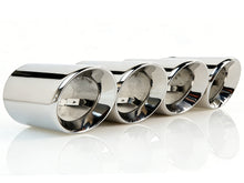 4x Chrome Exhaust Pipe Tail Muffler Tips For BMW F87 M2 F80 M3 F82 F83 M4 60mm Pipes