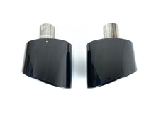 Gloss Black RS Style Exhaust Tailpipe Tip for Audi A4 A5 A6 A7 - Single Inlet 55-59mm