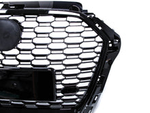 Honeycomb Grille Front Hood Bumper Grill Black For Audi A3 S3 w/o ACC 2017-2019