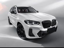 Glossy Black Front Kidney Grille Grill for BMW X3 G01 X4 G02 2022+ w/Camera