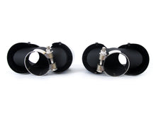 Black Exhaust Pipes Muffler Tips For 2020-2022 Land Rover Defender 90 110 w/ 3.0L Engine et195